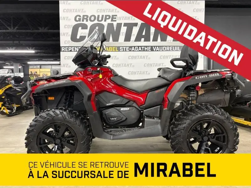 2024 Can-Am Outlander MAX XT 850
