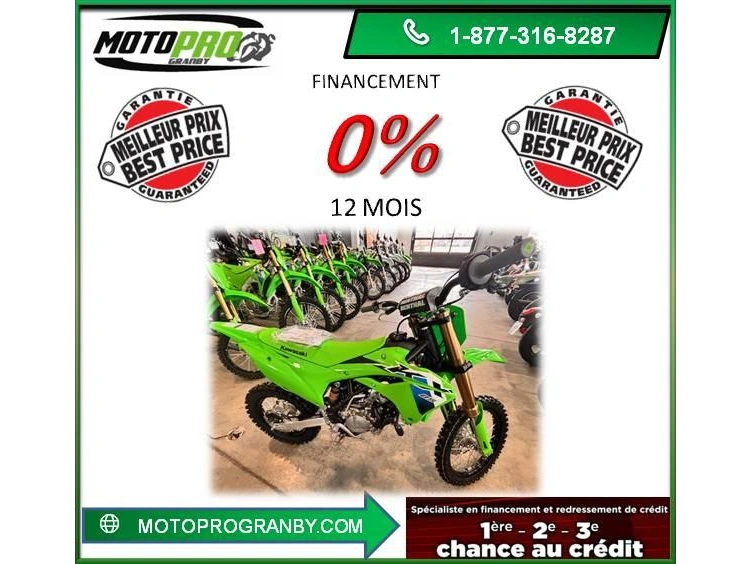 2026 Kawasaki Kx85 Kx85 Kx 85 2 Temps Nouveau Modèle alt