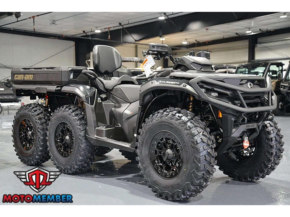 2026 Can-am Outlander Max 6x6 Backcountry 1000r Stealth Black alt