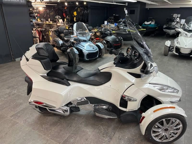 2018 Can-am Rt Limited Blanc Perlé/chrome alt