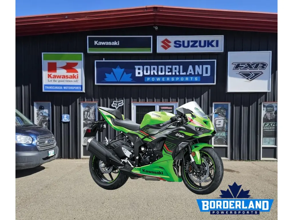 2026 Kawasaki Ninja® ZX-6R KRT - Lime Green