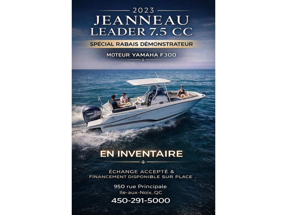 Jeanneau Leader 7.5 Cc - S3 2023 alt