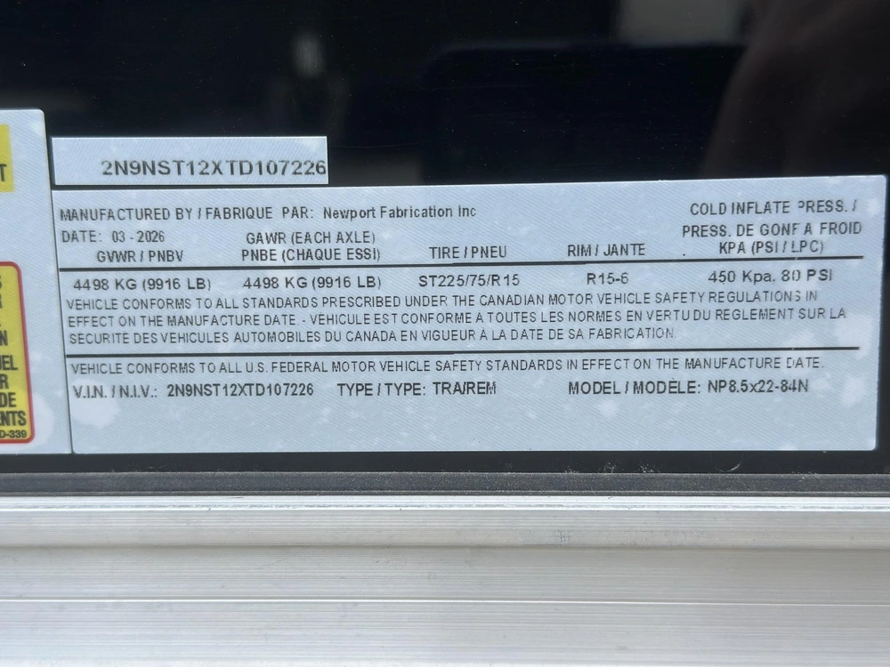 Newport Galv8520ta3 Porte Rampe 2026 alt