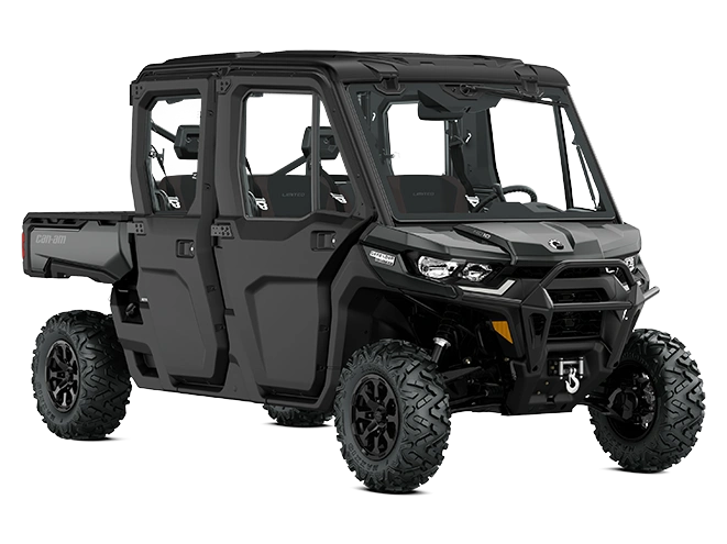 2022 Can-am Defender Max Ltd Cab Hd10 Grey Tracks Inc. alt