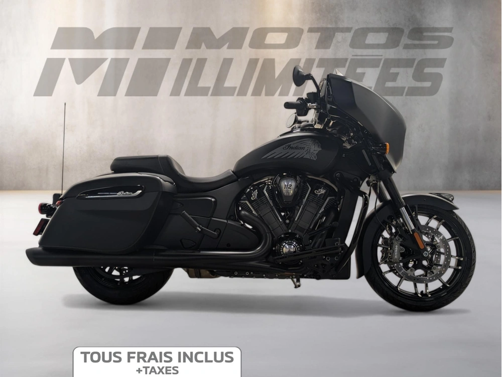 Indian Motorcycles Chieftain Powerplus Dark Horse With 112ci + Rider Assist Package + Powerband Audio Package 2025 alt