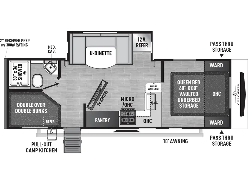 2026 Coachmen Freedom Express 258BHS