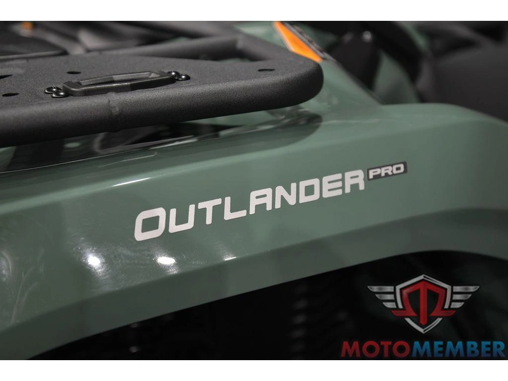 2026 Can-am Outlander Pro Hd7 Compass Green alt