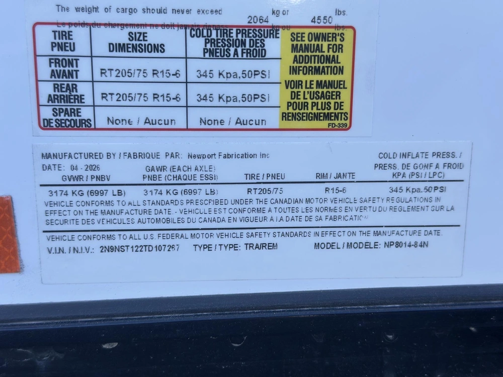 Newport Galv714ta2 Porte Rampe 2026 alt