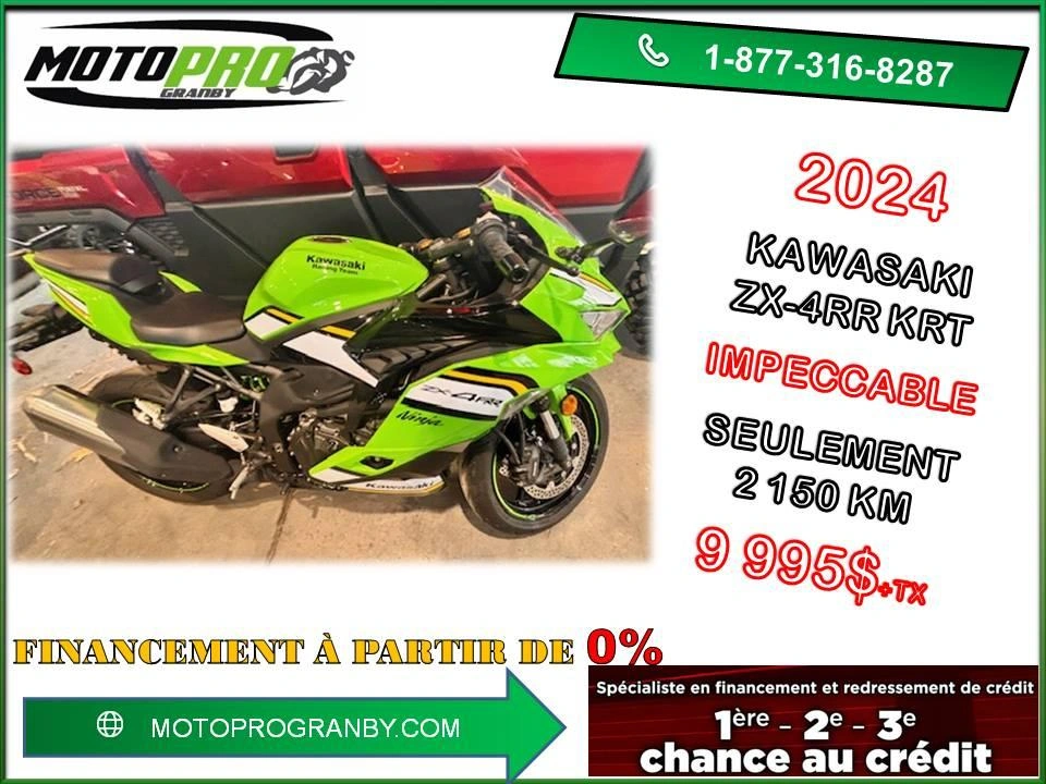 Kawasaki Ninja Zx-4rr Krt Zx4rr Zx 4rr Zx 4r Zx4 2025 alt