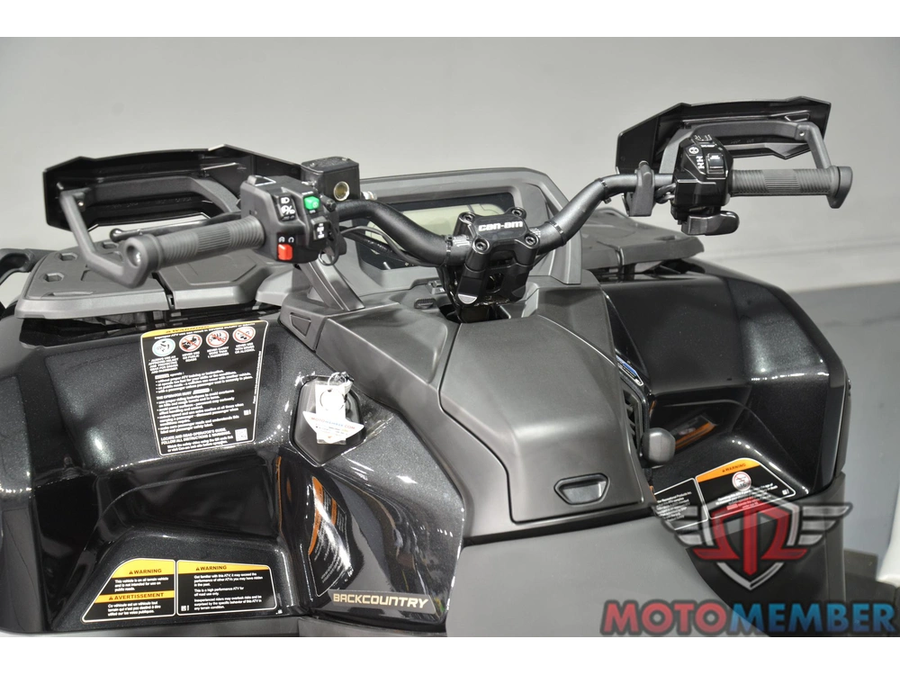 2026 Can-am Outlander Max 6x6 Backcountry 1000r Stealth Black alt
