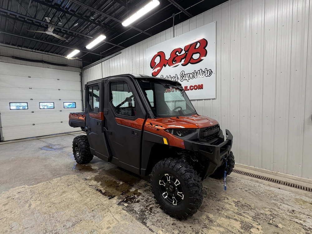 2026 Polaris Ranger Crew Xp 1000 Northstar Premium Orange alt
