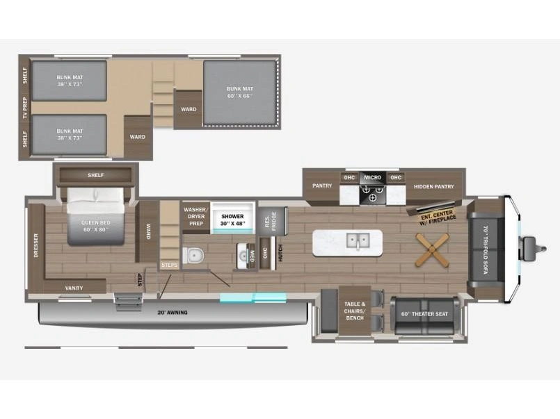 Jayco Jay Flight Bungalow 401loft 2026 alt