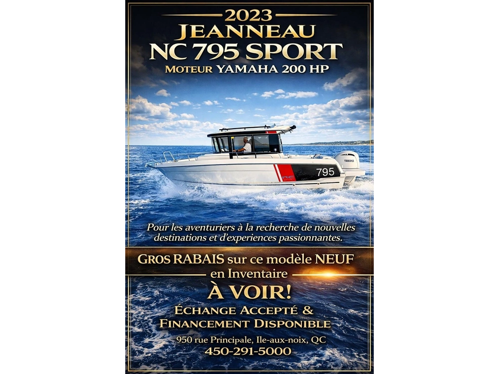 2023 Jeanneau Nc 795 Sport - S2 alt