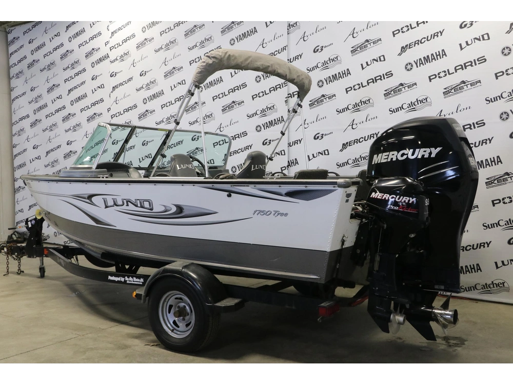 Lund 1750 Tyee + Mercury 150 Hp & Remorque 2011 alt