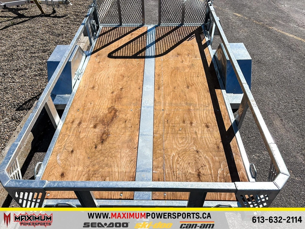Maxi-roule Utility Trailer With Rail Side 99in X 56in 2027 alt