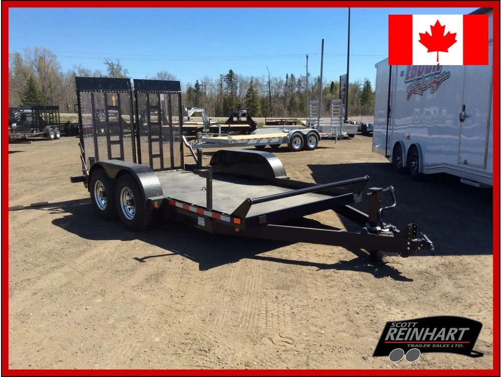 2026 Canada Trailers 80x14 7 Ton Scissor Lift Trailer alt