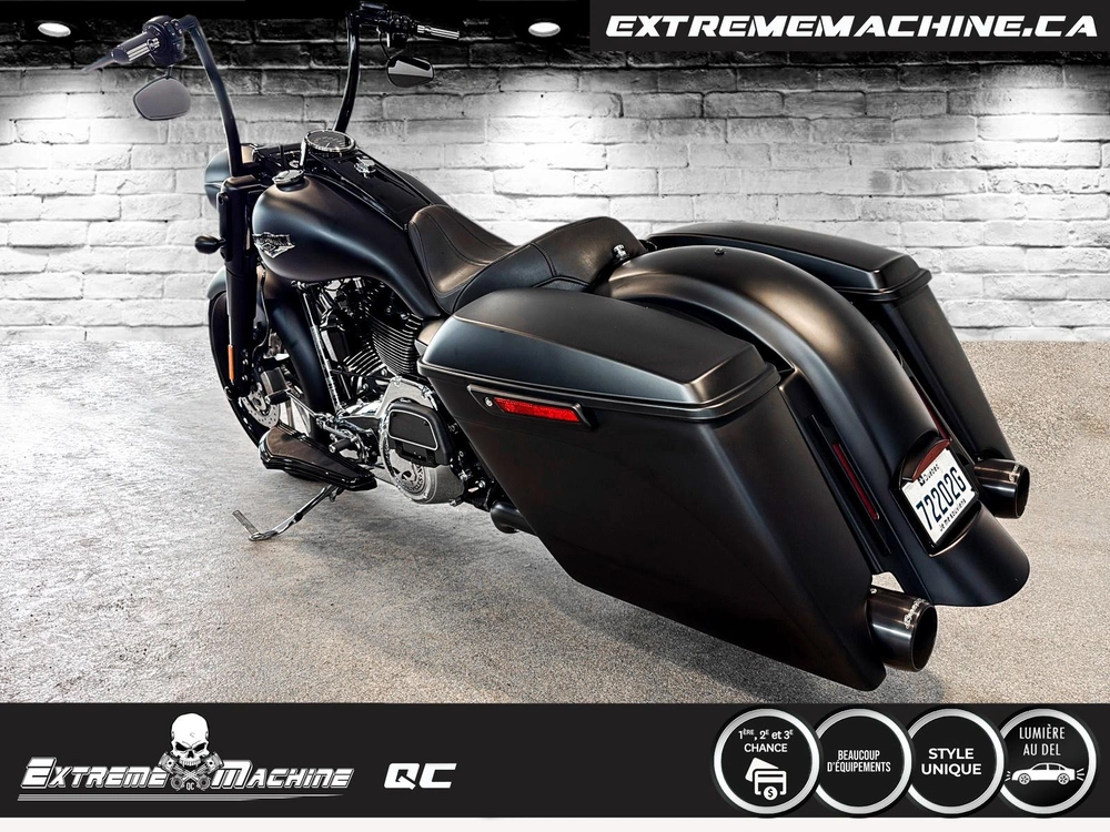 Harley-davidson Flhr Road King Bagger Beaucoup D'accessoires - Style Incroyable!!! 2016 alt