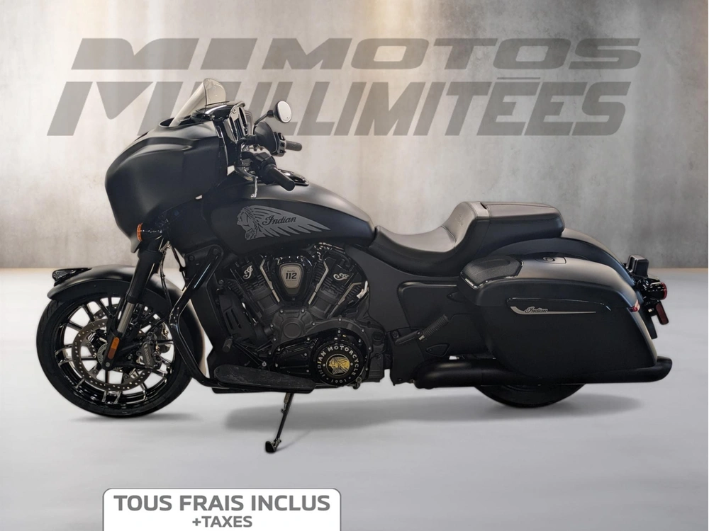 Indian Motorcycles Chieftain Powerplus Dark Horse With 112ci + Rider Assist Package + Powerband Audio Package 2025 alt