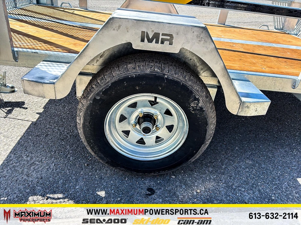 Maxi-roule Utility Trailer With Rail Side 99in X 56in 2027 alt