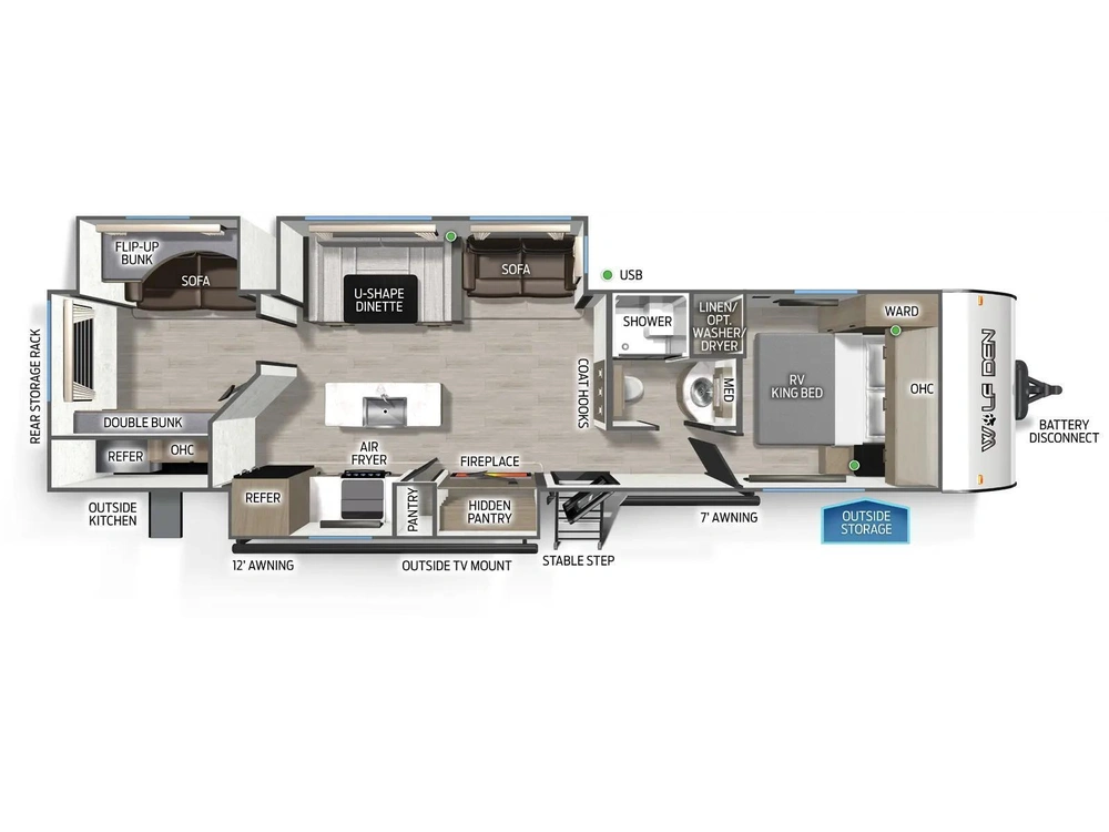 Cherokee 304sr Wolf Den 2026 alt