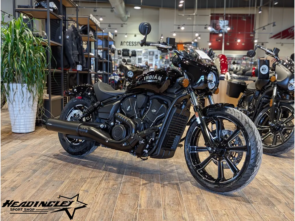 2026 Indian Motorcycle Sport Scout // Black Metallic