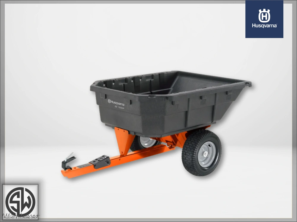 2024 Husqvarna Swivel Dump Cart alt