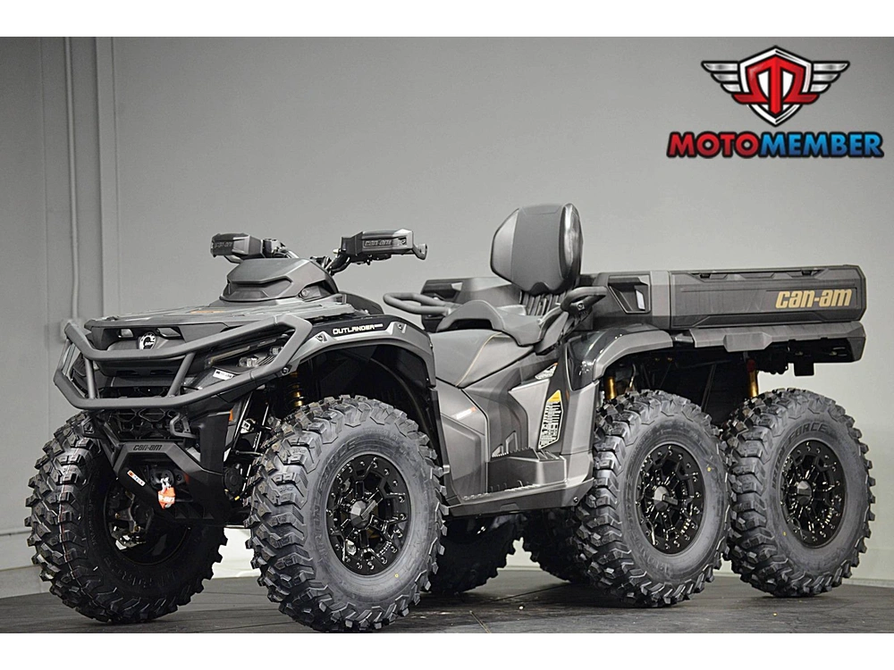 2026 Can-am Outlander Max 6x6 Backcountry 1000r Stealth Black alt