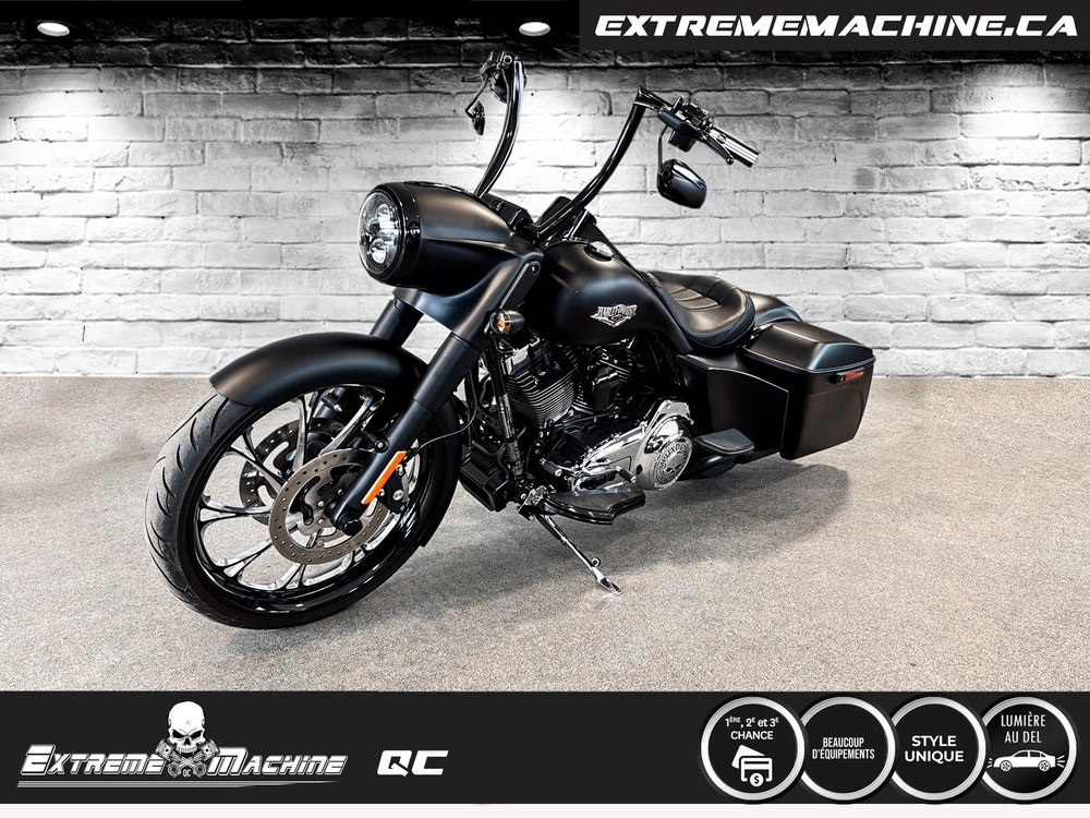 Harley-davidson Flhr Road King Bagger Beaucoup D'accessoires - Style Incroyable!!! 2016 alt
