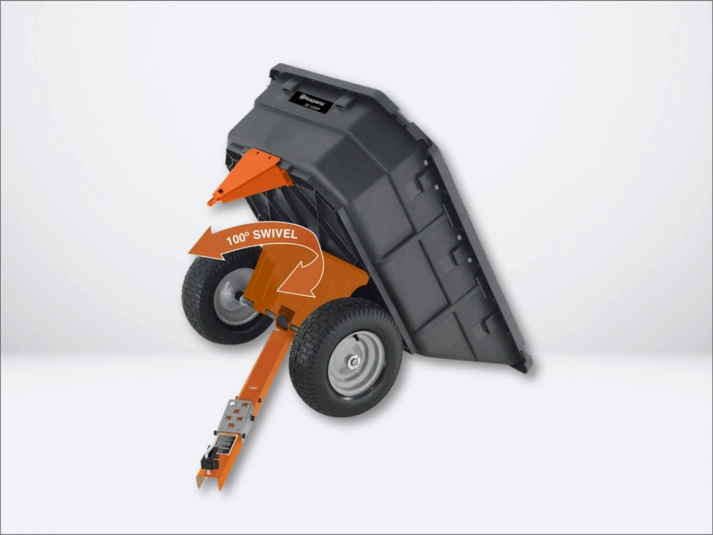 2024 Husqvarna Swivel Dump Carts alt