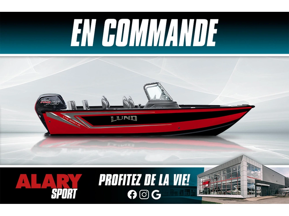 2026 Lund Lund 1775 Impact Xs Sport + Mercury 115 Hp & Remoque alt