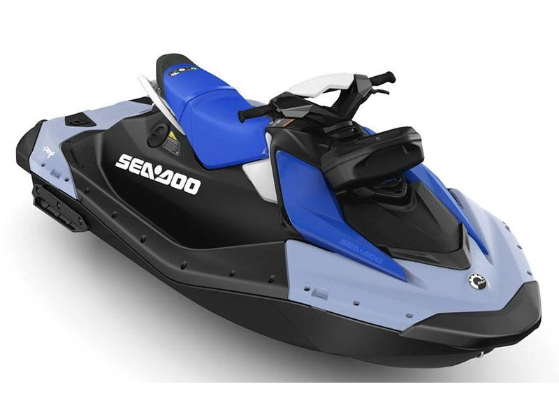2026 Sea-doo Spark Convenience Package 3up Ibr "dazzling Blue / Vapor Blue (sound System)" alt