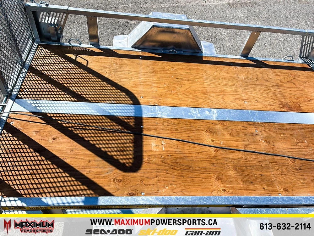 Maxi-roule Utility Trailer With Rail Side 99in X 56in 2027 alt