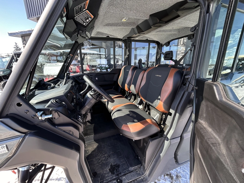 2022 Can-am Defender Max Ltd Cab Hd10 Grey Tracks Inc. alt