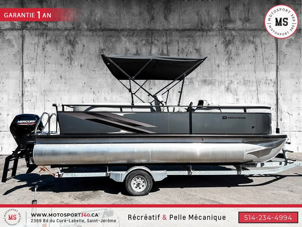 2026 DOCKSIDE 22 DQ 3 QUILLES 115 HP MERCURY ! 