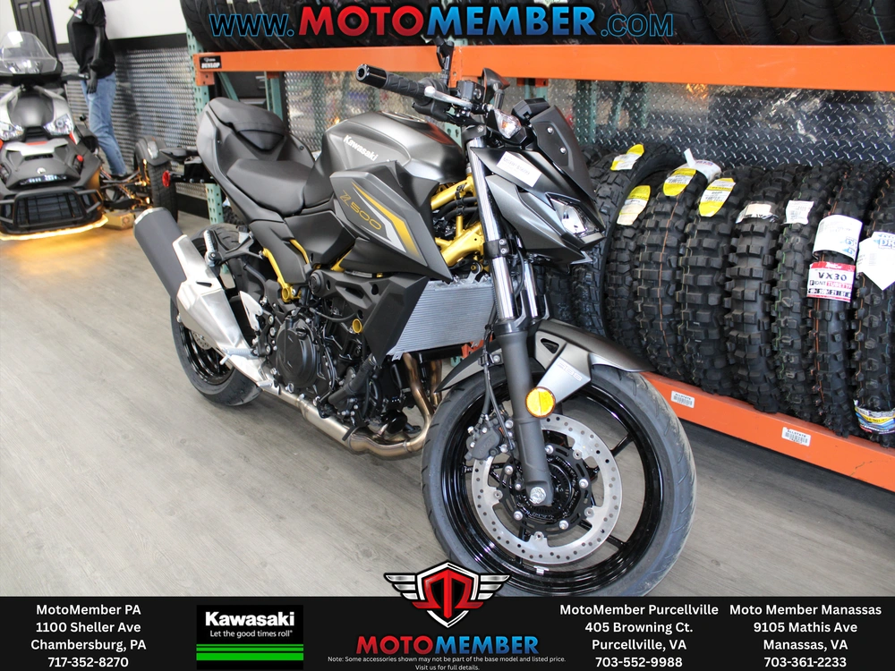 New 2026 Kawasaki Z500 ABS in Purcellville, Manassas, and Chambersburg