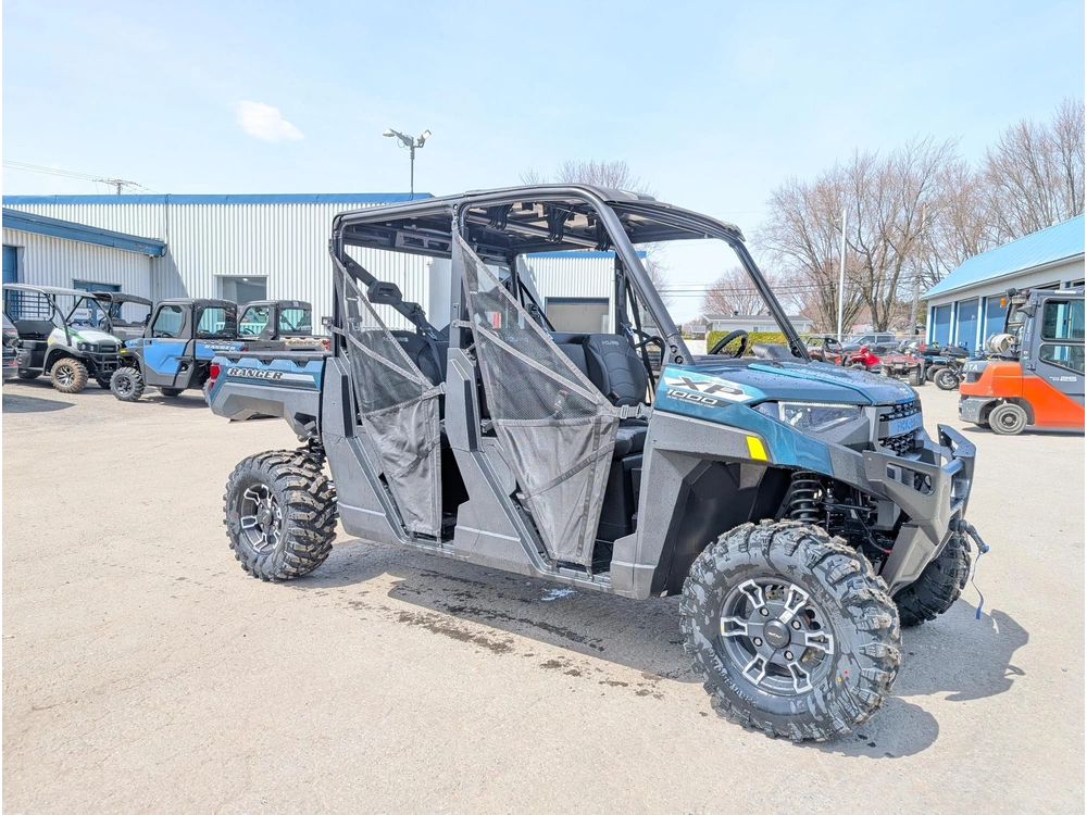 2026 Polaris Ranger Crew Xp 1000 Premium Blue Lab | 🔧 Comparable Defender Max Xt & Uforce 1000 🔧 | alt
