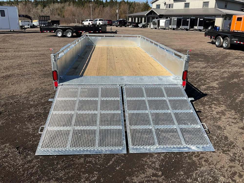 2026 Canada Trailers 82x16 3.5 Ton Galvanized Landscape Trailer alt