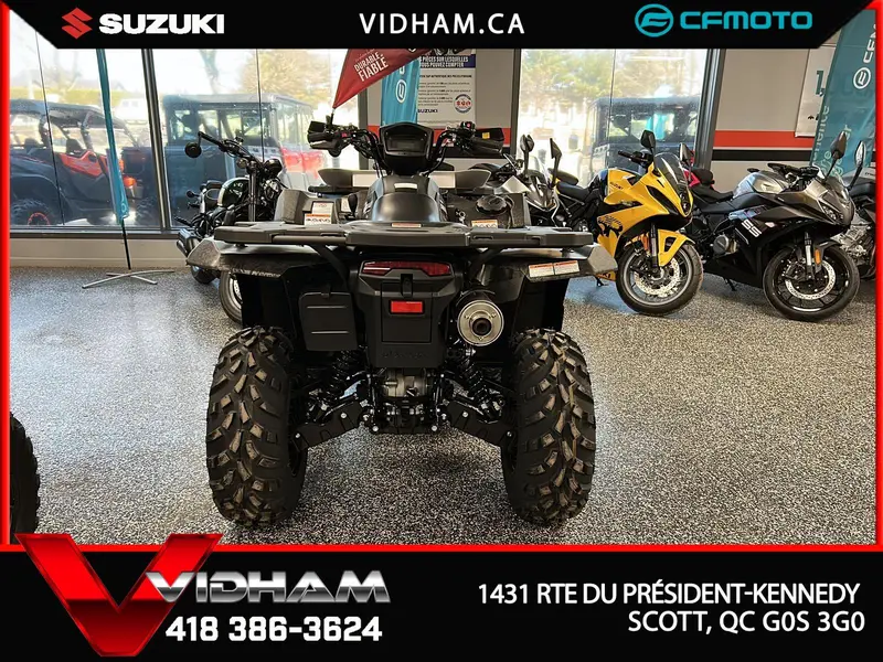 2026 Suzuki KingQuad 750XPZ Carbone thumbnail 3