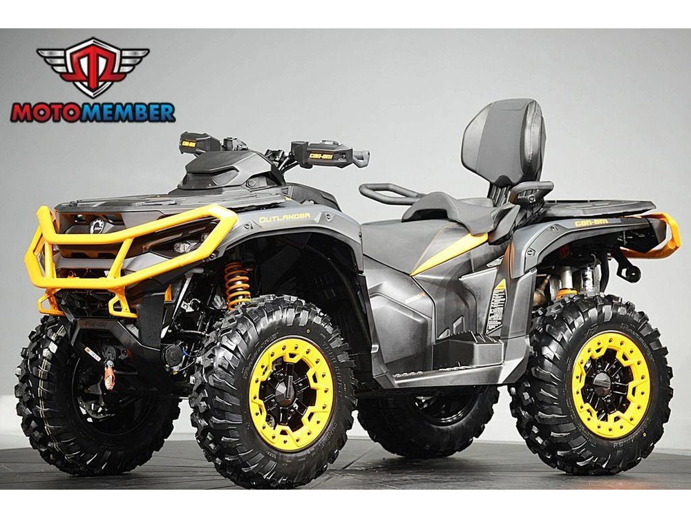 2026 Can-am Outlander Max Xt-p 1000r Mineral Grey & Orange Crush alt