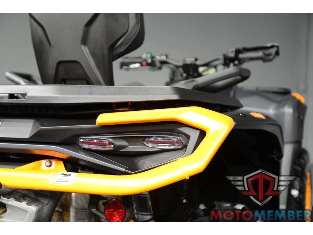 2026 Can-am Outlander Max Xt-p 1000r Mineral Grey & Orange Crush alt