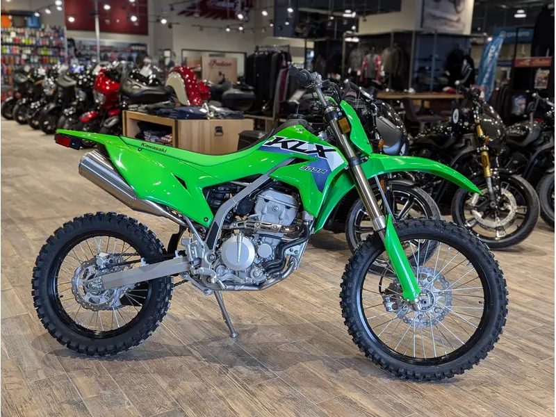 2026 Kawasaki KLX300R // Lime Green thumbnail 2