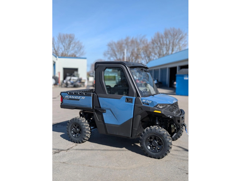 Polaris Ranger Sp 570 Northstar Zenith Blue 🎯 Utv Cabine Chauffé Travail Hiver 4 Saisons Defender Hd7 Ranger Compact Terrain 🟢 2026 alt