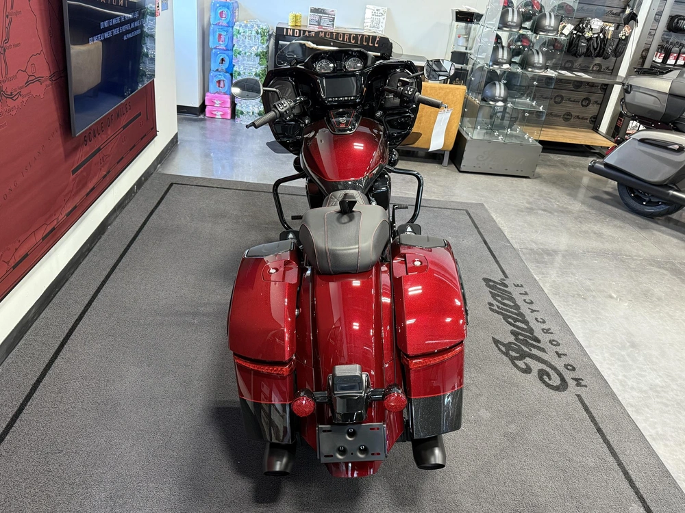 2026 Indian Motorcycle 125 Challenger, 125 Red W/ Blk Crstl, 49st 125th Anniversary Edition alt