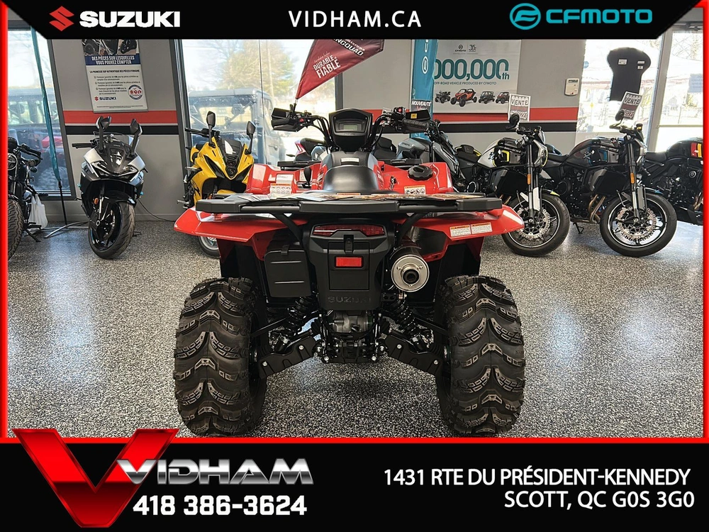 Suzuki Kingquad 750xp Rouge 2026 alt