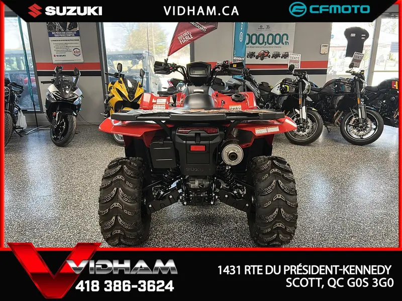 2026 Suzuki KingQuad 750XP ROUGE thumbnail 2