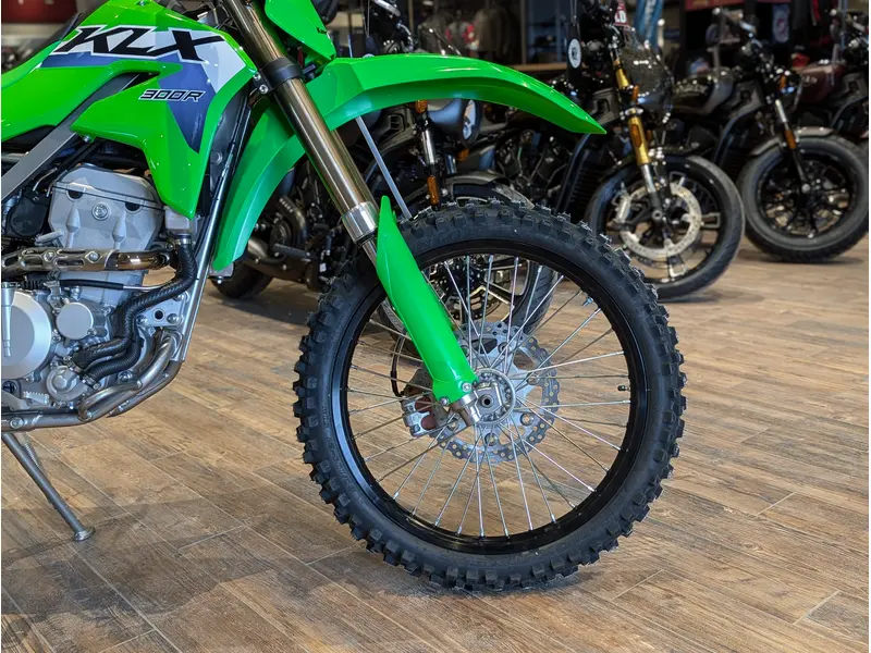 2026 Kawasaki KLX300R // Lime Green thumbnail 4