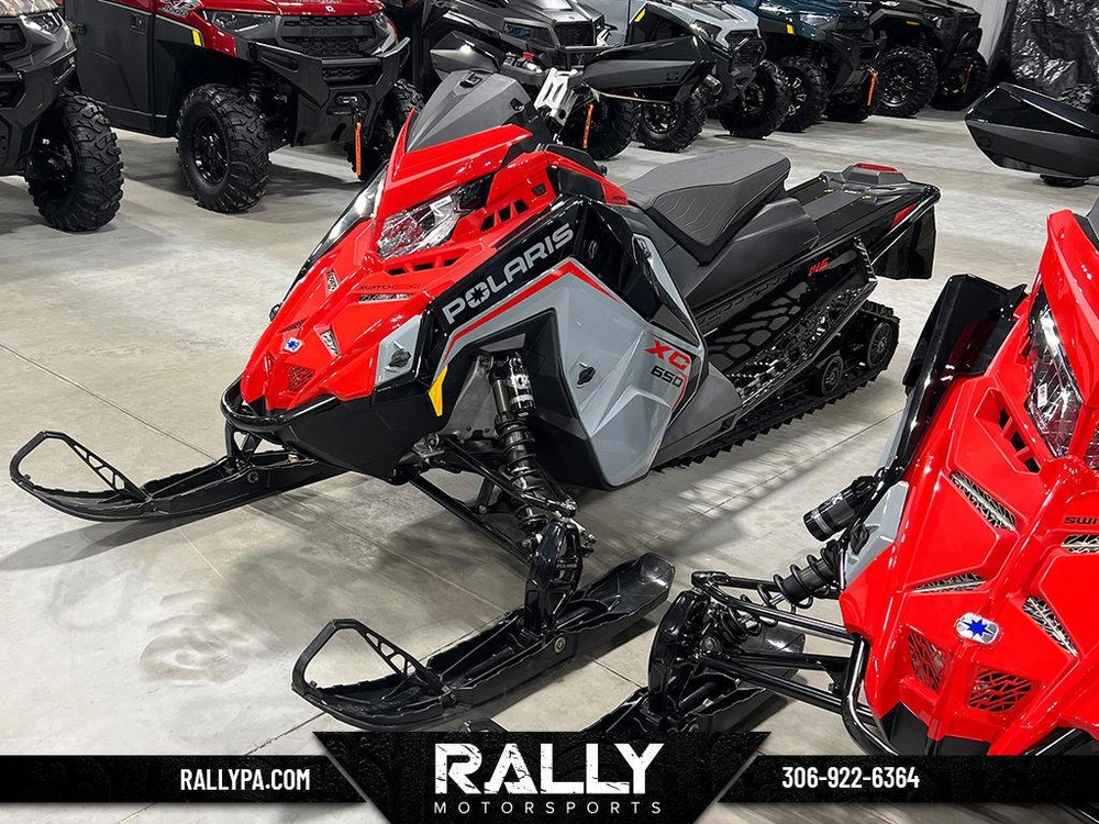 2025 Polaris 650 Switchback Xc 146 Storm Gray / Indy Red alt