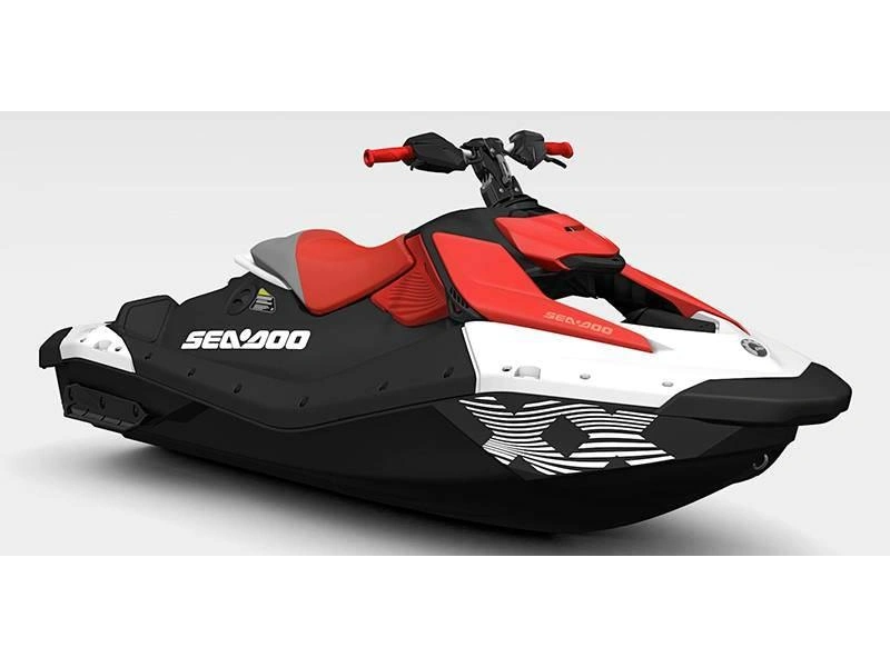 2026 Sea-doo Spark Trixx 90 1up Ibr - White/red alt