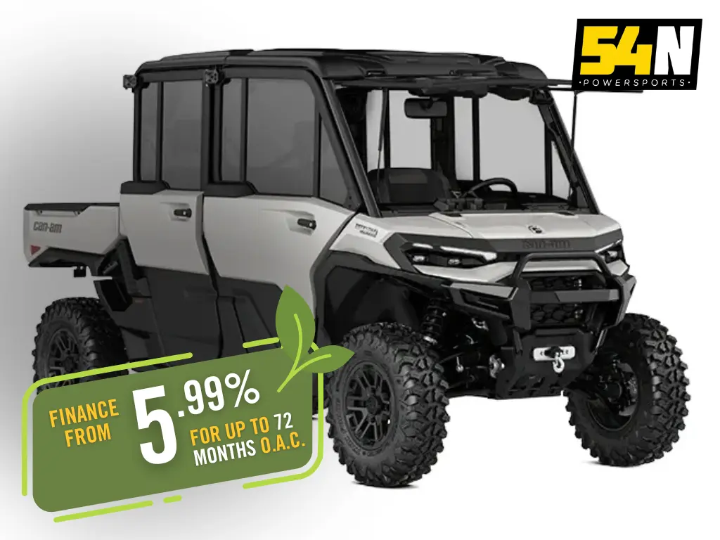2026 Can-Am Defender Limited HD11 Max - White 