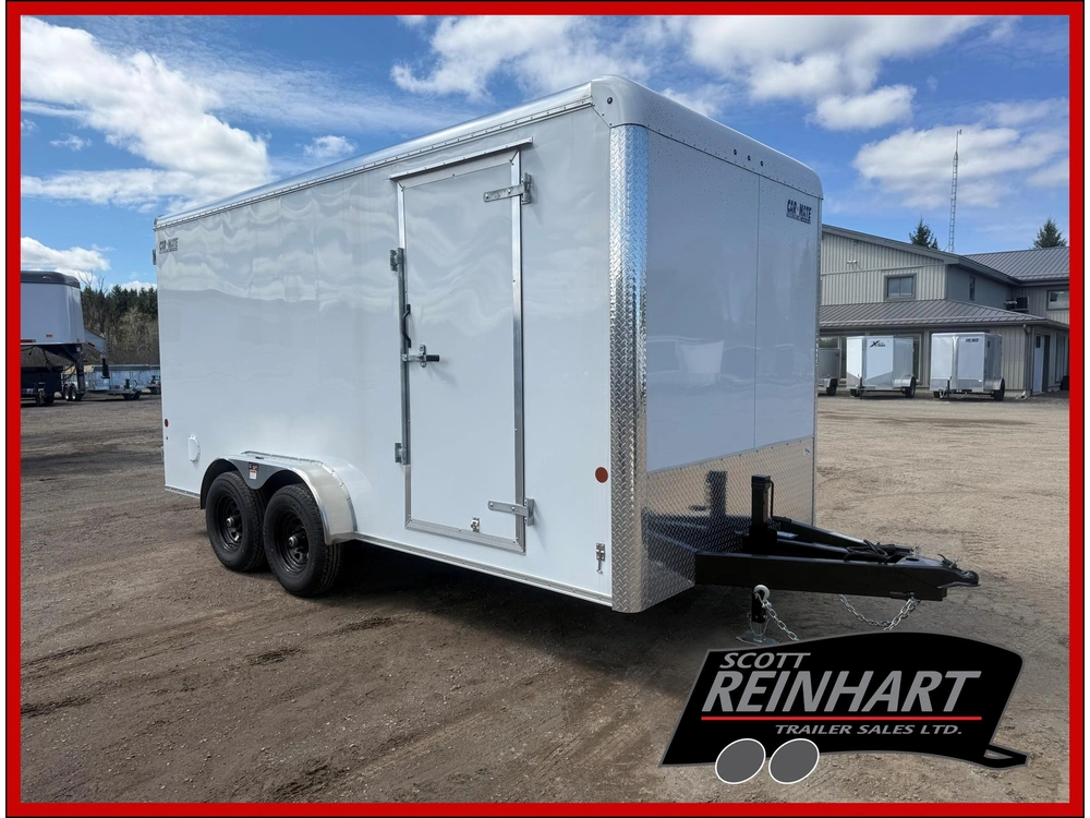 2026 Car Mate Trailers 7x16 Hd Custom Cargo Trailer alt